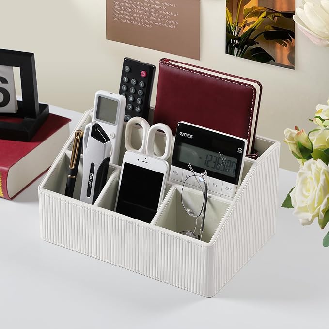 Remote Control Holder with 5 Compartments - Image 6