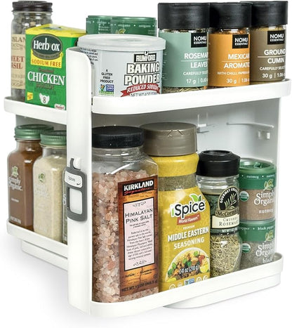 Spice Rack Organizer for Cabinet by InspiredProducts