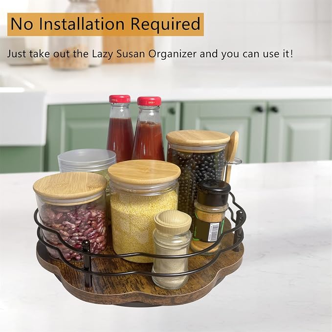 12" Lazy Susan Turntable Organizer - Image 5