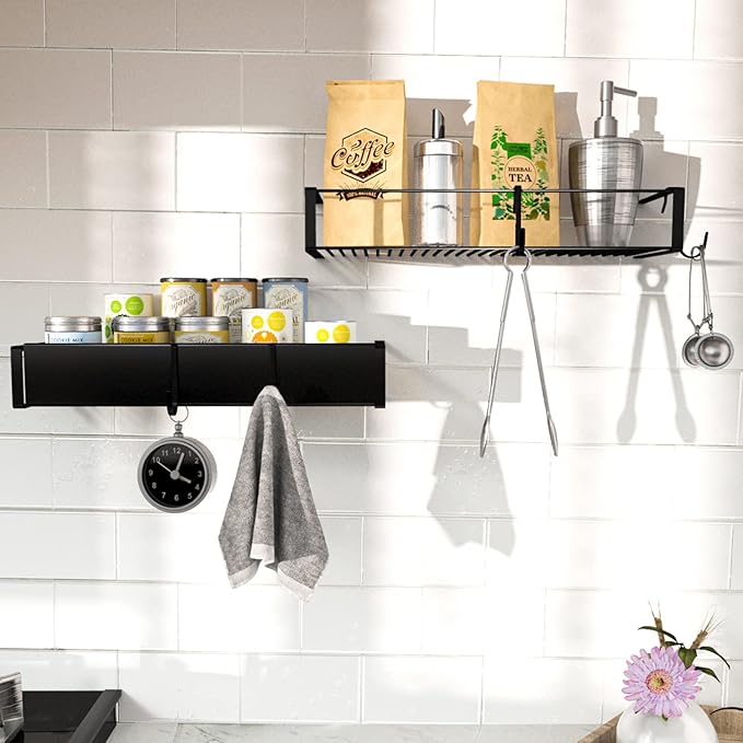 Shower Caddy, Adhesive Shower Organizer - Image 2