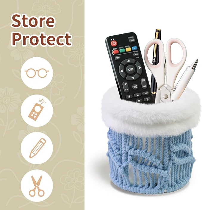 Glasses Holder for Nightstand Boho Decor Eyeglass Holder Stand for Office - Image 2