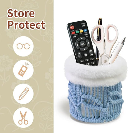 Glasses Holder for Nightstand Boho Decor Eyeglass Holder Stand for Office - Image 2