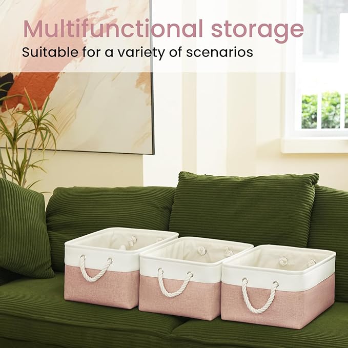 15.7x11.8x8.26 Inch Fabric Large Storage Bins - Image 6