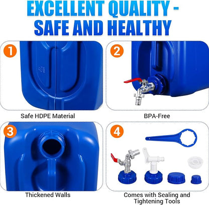 6.6 Gallon Emergency Water Storage Container - Image 4