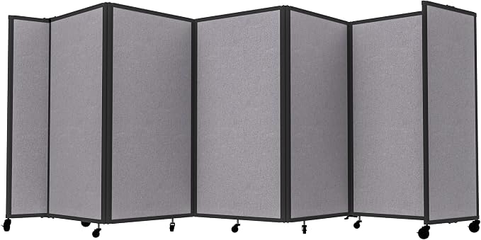 Versare Room Divider 360 Portable Wall Partition | Folding Panels | Large by VERSARE