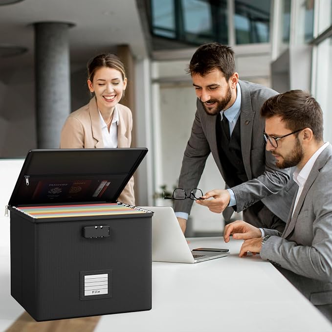 Fire Proof File Box for Documents - Image 5