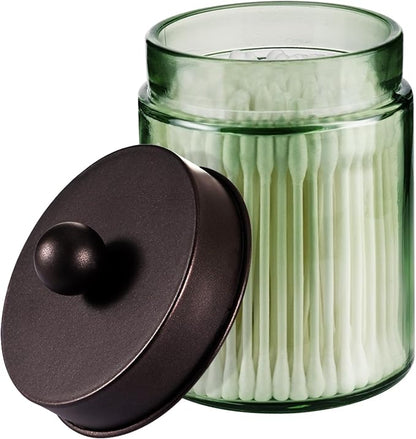 Amolliar Sage Green Apothecary Glass Jar by Amolliar