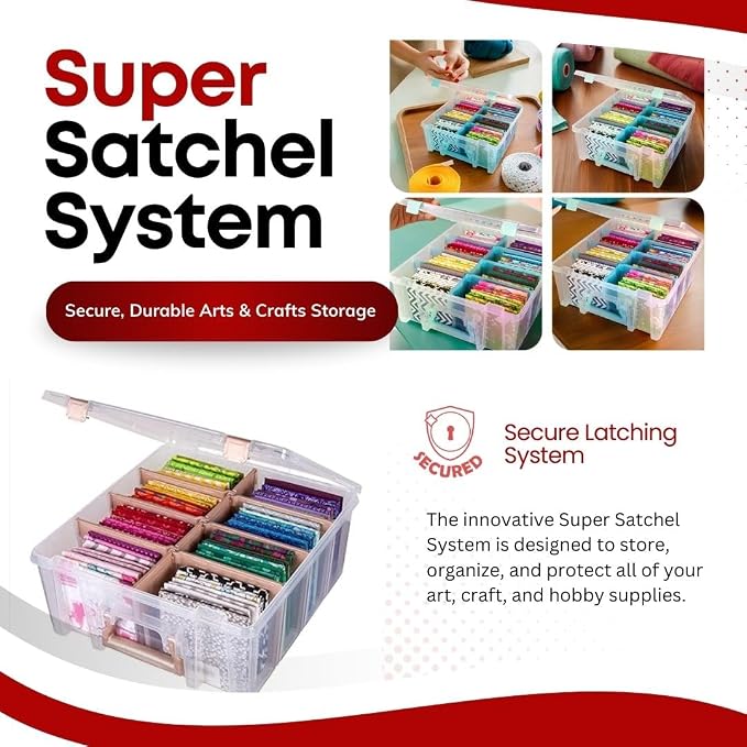 ArtBin 6990SA Super Satchel Double Deep Compartment Box - Image 6