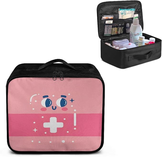 Family Medicine Storage Bag Pill Bottle Organizer - Image 5
