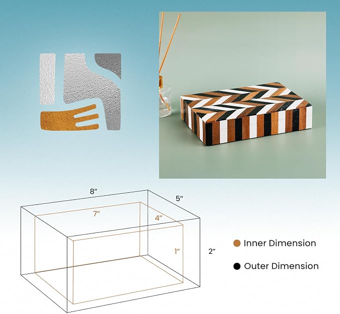 Handicrafts Home Decorative Storage Box - Image 3