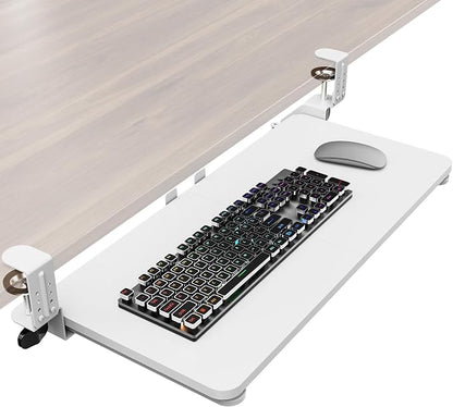 Ergonomic Keyboard Tray Under Desk, Pull Out by Zontera