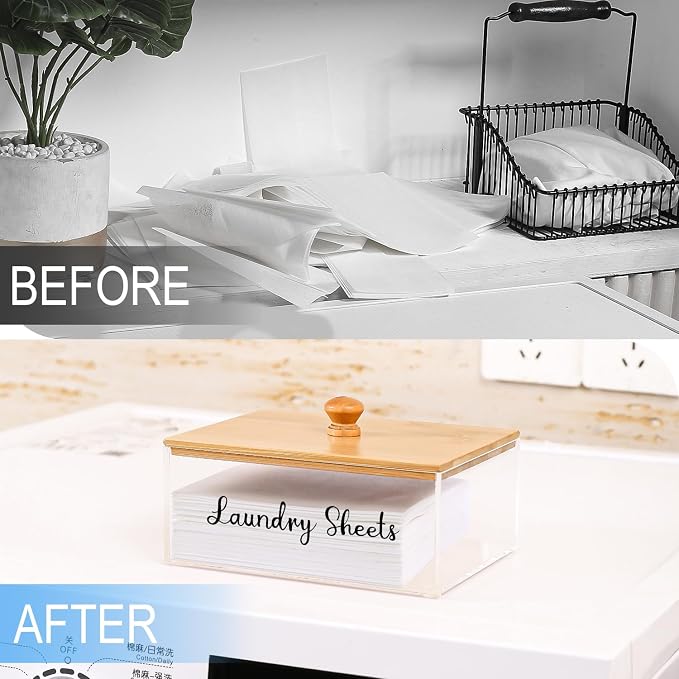 Acrylic Laundry Sheet Holder - Image 3