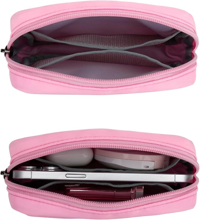 E-Tree Cute Small Makeup Bag, Cosmetic Toiletry Skin Care Make up Little Items - Image 5