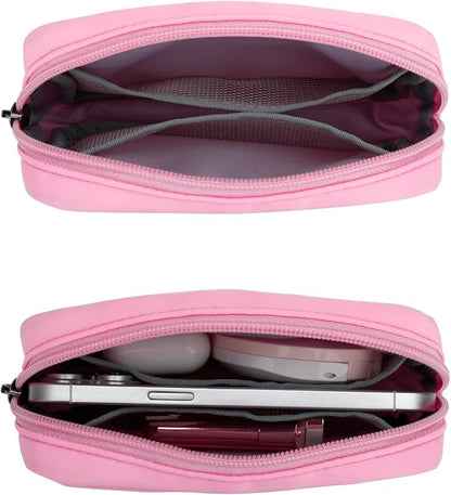 E-Tree Cute Small Makeup Bag, Cosmetic Toiletry Skin Care Make up Little Items - Image 5