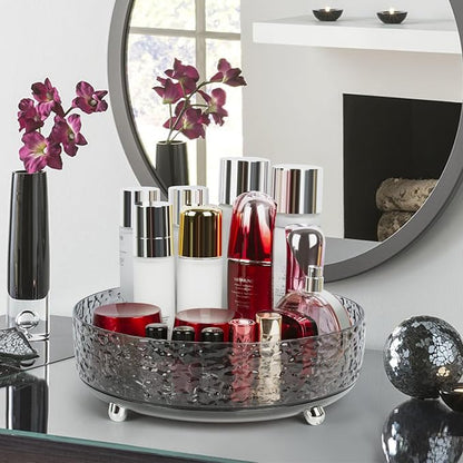 CECOLIC 360° Rotating Makeup Organizer, Spinning Skincare Cosmetics Storage - Image 5