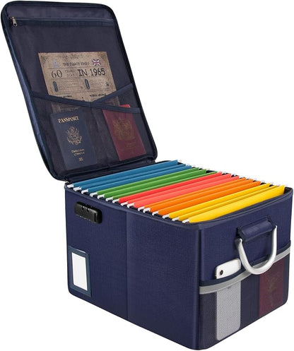 TOMKID Fireproof Document Box, Fire Proof Safe Box by Aobteeny