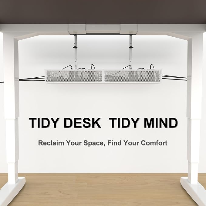 Under Desk Cable Management Tray - Image 3