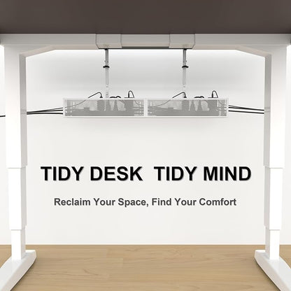 Under Desk Cable Management Tray - Image 3