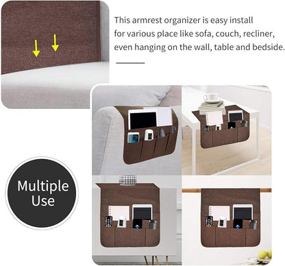 Sofa Armrest Organizer, Remote Control Holder - Image 5