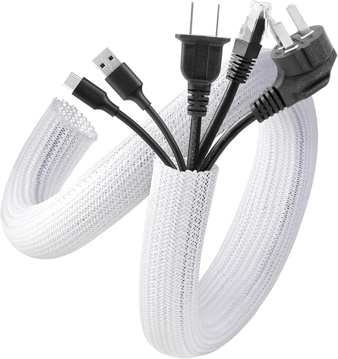 AGPTEK Cable Sleeve Cover, 20ft by AGPTEK