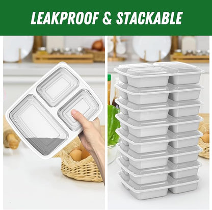 50 Pack 32 oz Meal Prep Containers Reusable - Image 4