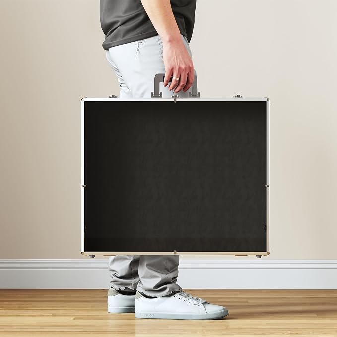 Portable Trade Show Display Case, Large Table Top Sports Card Display Case - Image 4