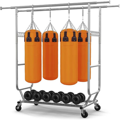 HOKEEPER 600 lbs Commercial Clothing Garment Rack - Image 8