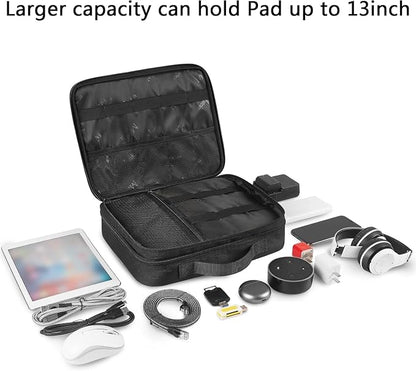MATEIN Cable Organizer Bag, Large Travel Storage Bag, Sturdy Tool Case | - Image 7