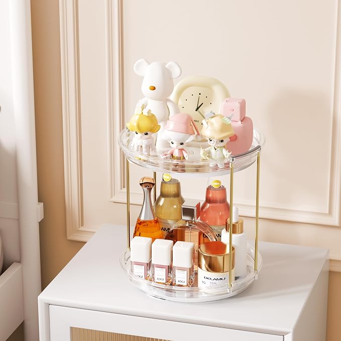 Delamu Rotating Makeup Organizer - Image 9