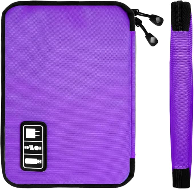 Lcsmaokin Electronics Travel Organizer, Portable Waterproof Electronic Travel - Image 5