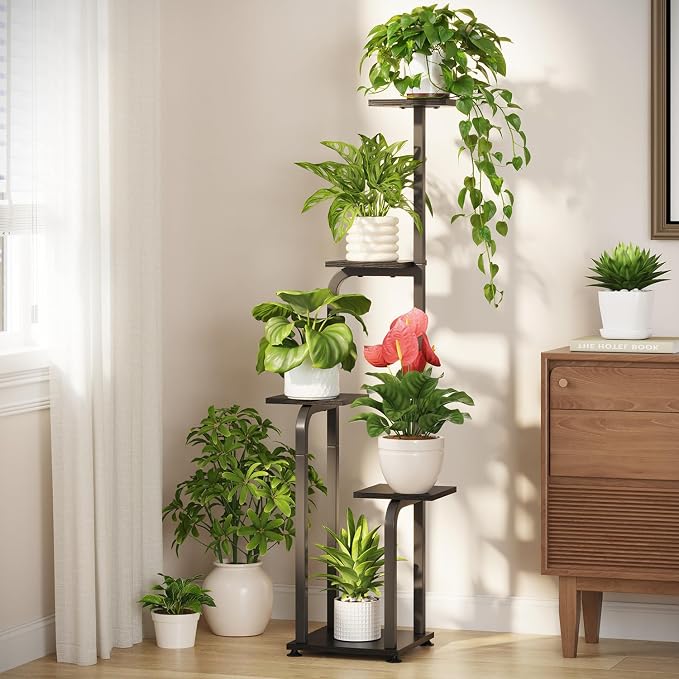 LASZOLA 5 Tiered Plant Stand Tall by LASZOLA