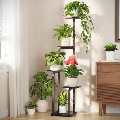LASZOLA 5 Tiered Plant Stand Tall by LASZOLA