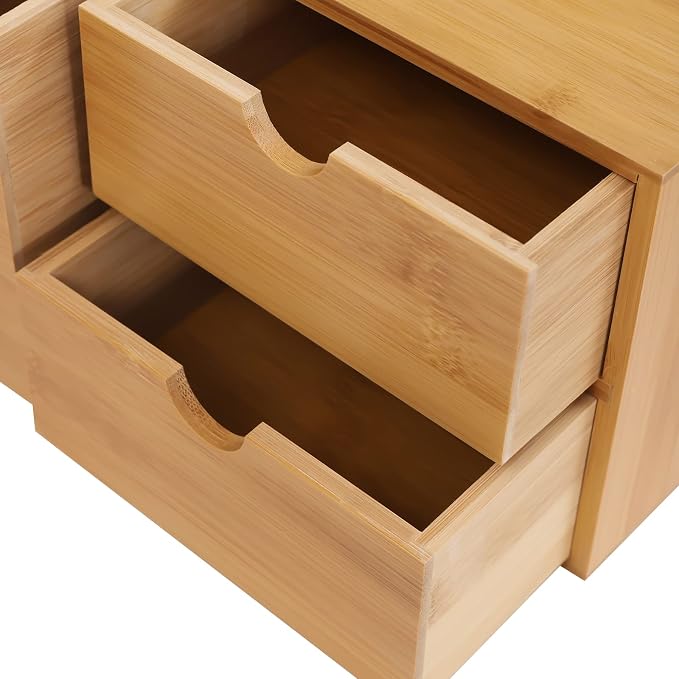 TFCFL Bamboo Desk Organizer - Image 5