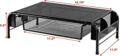 Simple Houseware Metal Desk Monitor Stand Riser - Image 2