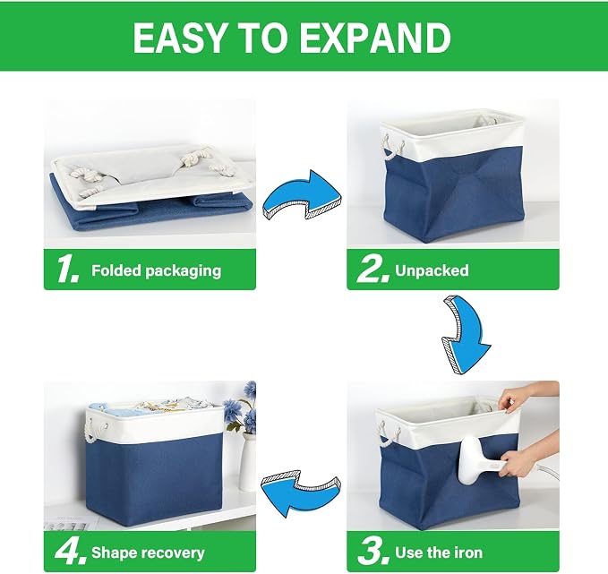 Bidtakay Extra Large Storage Baskets - Image 7