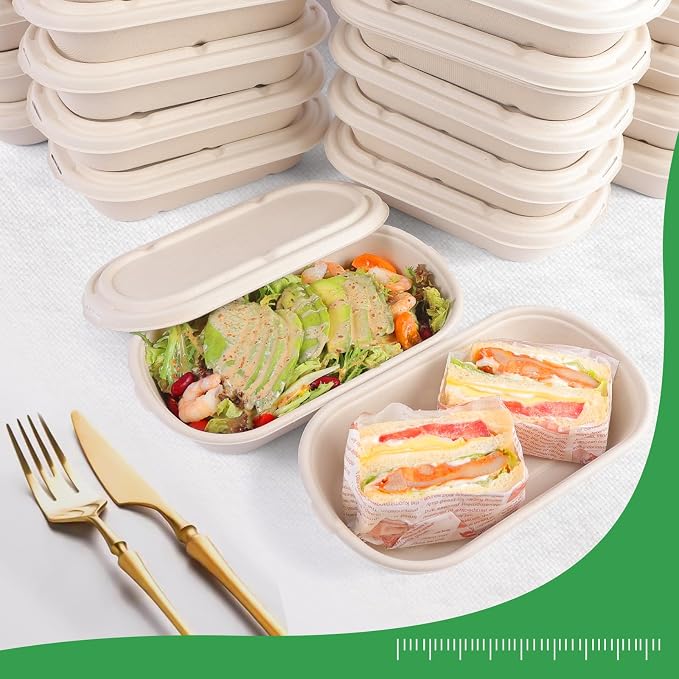 50Pcs Disposable Meal Prep Food Containers - Image 6
