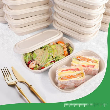 50Pcs Disposable Meal Prep Food Containers - Image 6