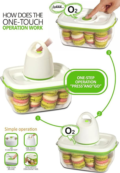 FOSA Vacuum Seal Containers – Airtight Food Storage Containers - Image 3