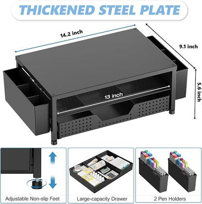 OPNICE Desk Organizers and Accessories, Computer Monitor Stand Riser - Image 6