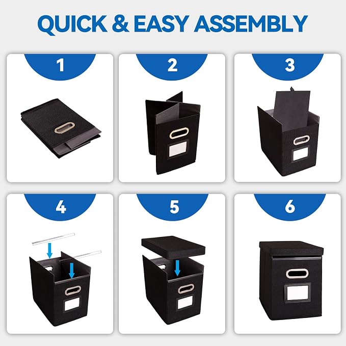 4 Pack Hanging File Folders Organizer - Image 7