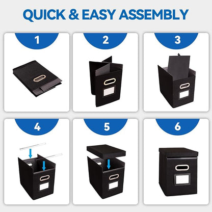 4 Pack Hanging File Folders Organizer - Image 7