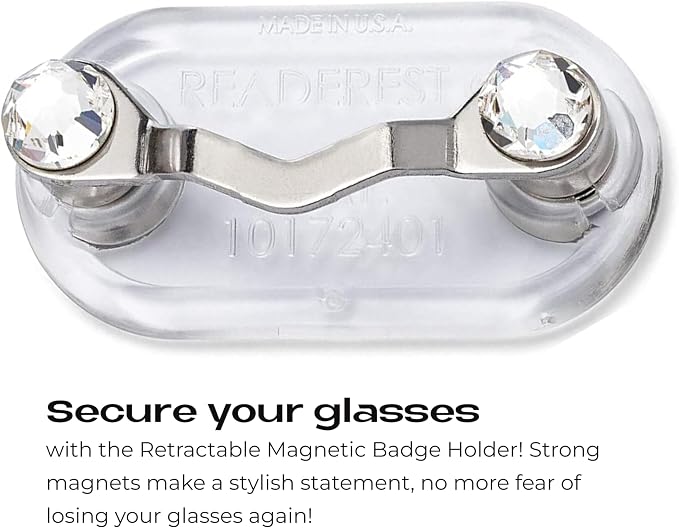 Readerest Magnetic Glasses Holder, Magnet Clip - Image 3
