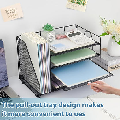 OPNICE 4-Tier Paper Organizer - Image 3