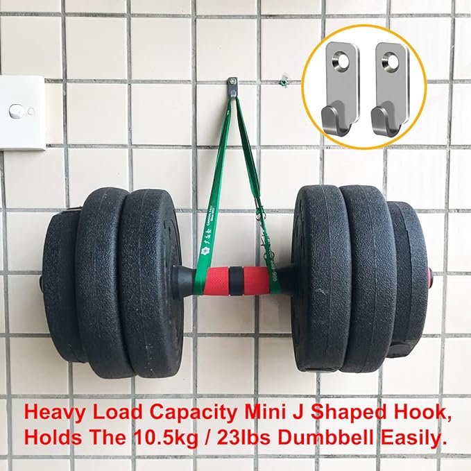 20pcs Heavy Duty Hanger 304 Stainless Steel Wall Mounted Mini J Hook - Image 3