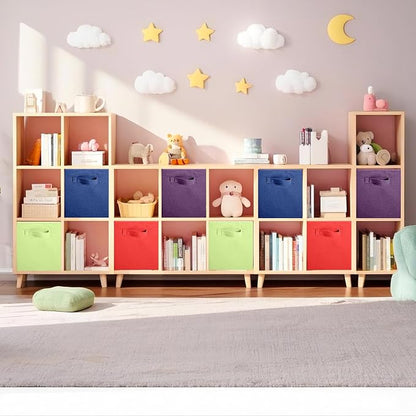 ShellKingdom Storage Bins, Foldable Fabric Storage Cubes And Cloth Storage - Image 2
