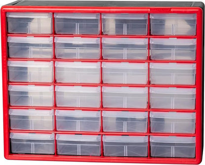 Akro-Mils 24-Drawer Plastic Drawer Storage Cabinet - Image 9