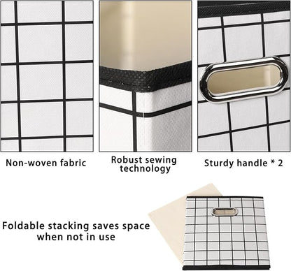 Fabric Cloth Storage Bins, Fabric Cube Organizer - Image 7