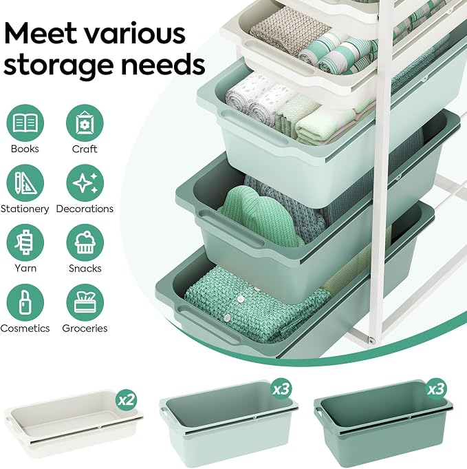 KINGBOARD Slim Rolling Cart - Image 3