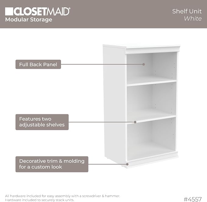 ClosetMaid Modular Storage Shelf Unit - Image 4