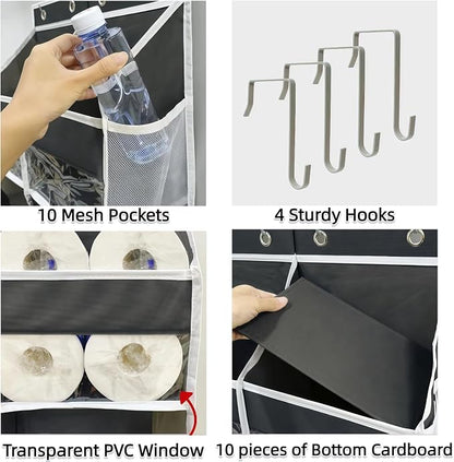 5-Tier Heavy Duty Over the Door Organizer - Image 4